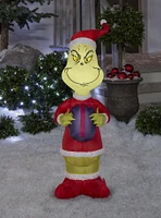 Grinch With Present Airblown