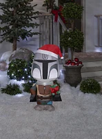 Star Wars The Mandalorian With Gift Box Airblown