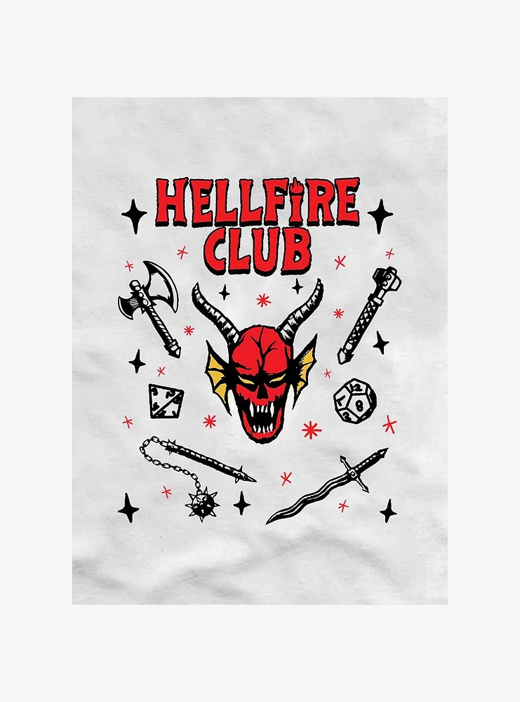 Stranger Things Hellfire Club Raglan T-Shirt
