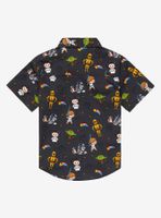 Our Universe Star Wars Chibi Rebels Toddler Woven Button-Up - BoxLunch Exclusive