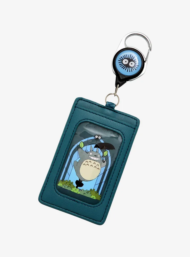 Loungefly Studio Ghibli My Neighbor Totoro Stained Glass Retractable Lanyard - BoxLunch Exclusive