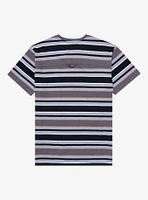 Studio Ghibli Howl's Moving Castle Calcifer Embroidered Striped T-Shirt - BoxLunch Exclusive
