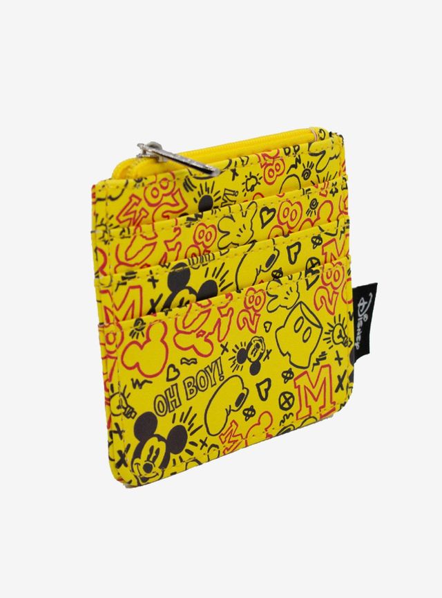 Disney Mickey Mouse Sports Kanji Zip Around Wallet