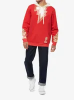 DC Comics Shazam! Fury Of The Gods Shazam Cosplay Hoodie