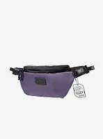 Doughnut Dagger Purple Pansy Fanny Pack