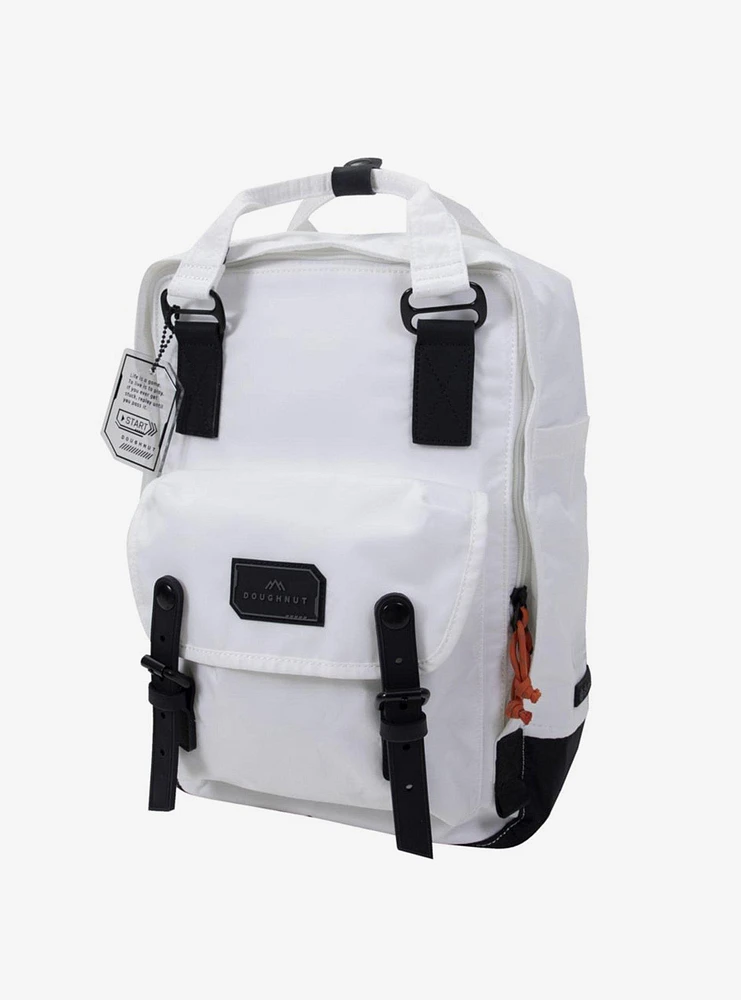 Doughnut Macaroon Gamescape Series White Backpack