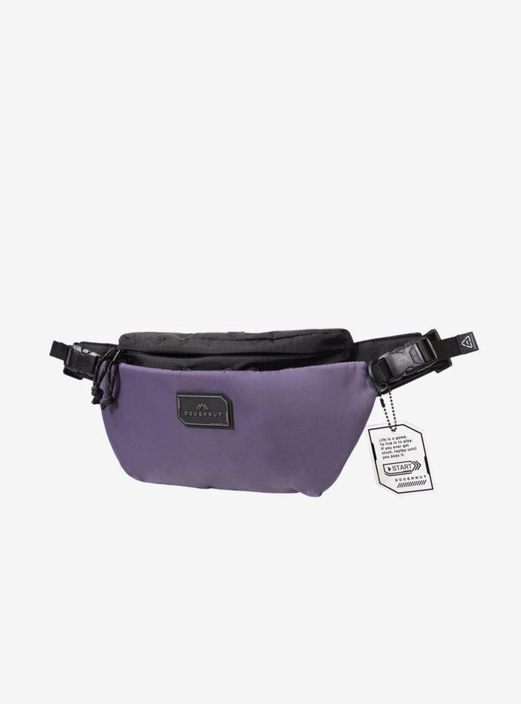 Doughnut Dagger Purple Pansy Fanny Pack