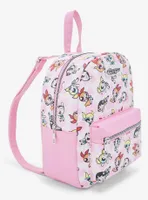 The Powerpuff Girls Pink Hearts Mini Backpack