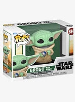 Funko Pop! Star Wars: The Book of Boba Fett Grogu with Armor Vinyl Bobble-Head