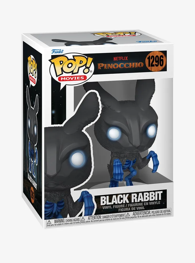Funko Pinocchio Pop! Movies Black Rabbit Vinyl Figure