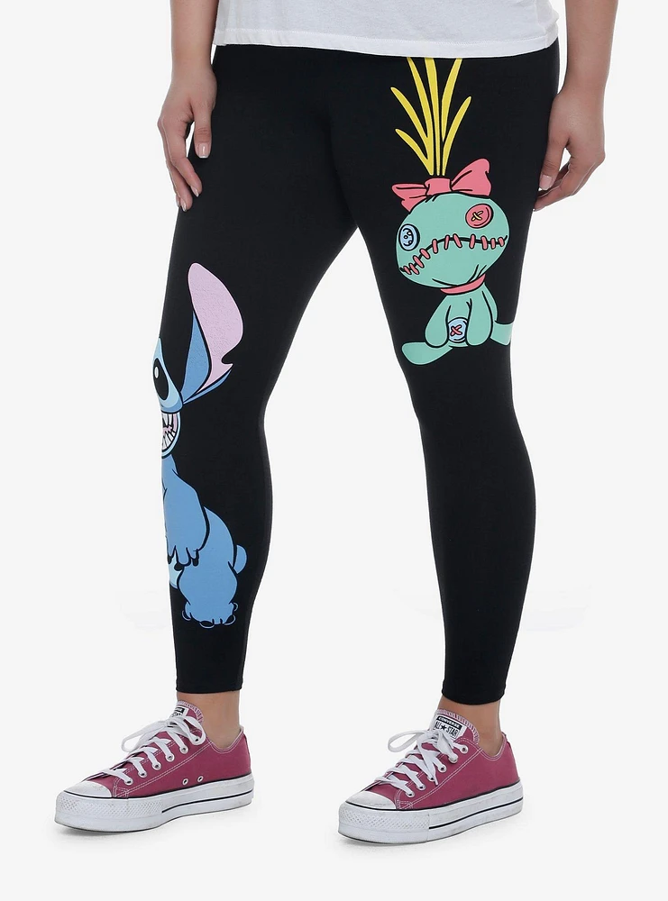 Disney Lilo & Stitch Scrump Leggings Plus