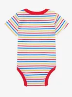 Disney Mickey Mouse Oh Boy Striped Infant One-Piece - BoxLunch Exclusive