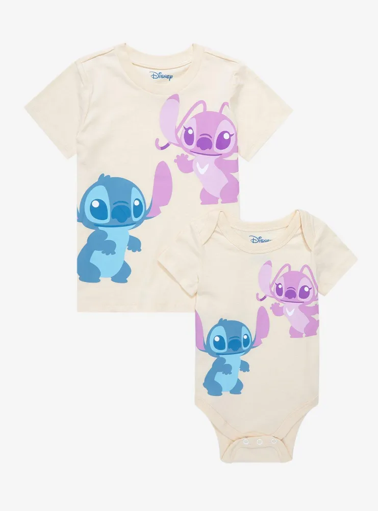 Disney Lilo & Stitch: The Series Stitch Angel Wave Toddler T-Shirt - BoxLunch Exclusive