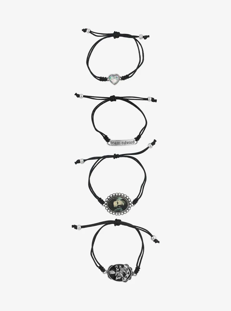 The Twilight Saga Team Edward Vampire Cord Bracelet Set