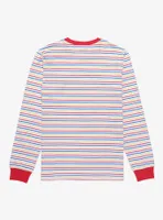 Disney Mickey Mouse Oh Boy Striped Long Sleeve T-Shirt - BoxLunch Exclusive