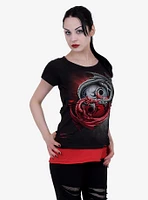 Infinity Dragons 2 1 Ripped Red Black T-Shirt