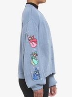 Disney Sleeping Beauty Aurora & Fairies Girls Skimmer Cardigan