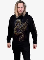 Dragon Cogs Black Hoodie