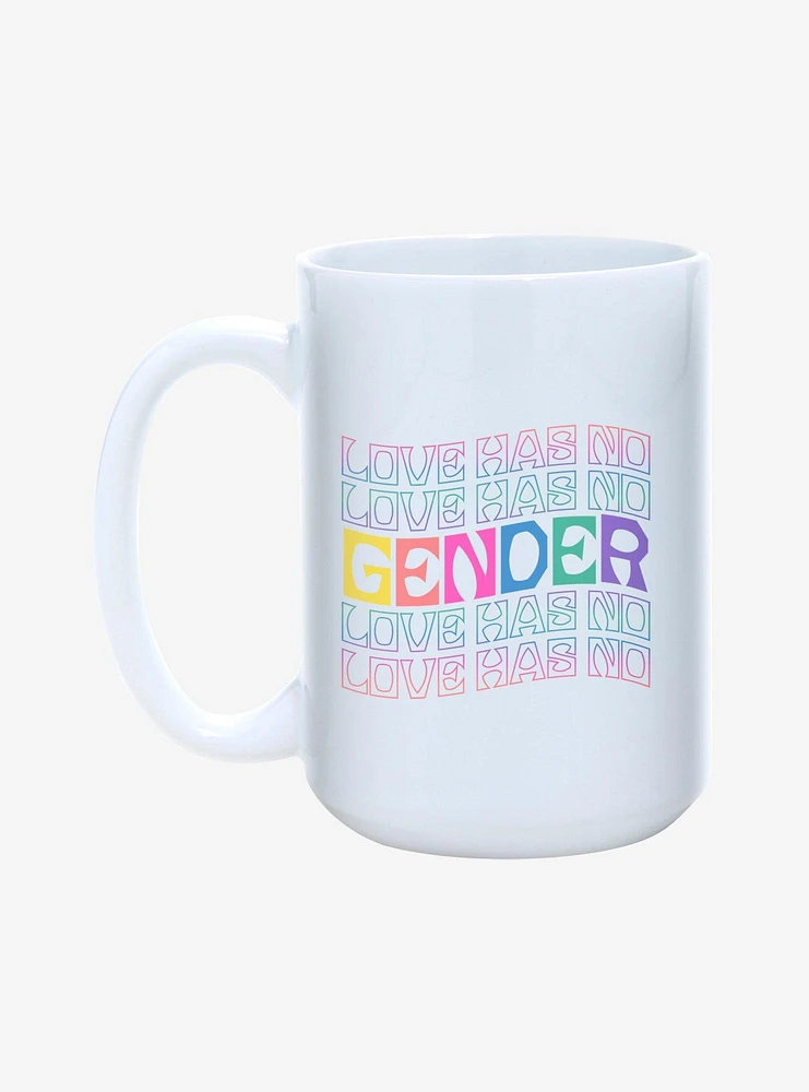 Love Has No Gender Pride Mug 15oz