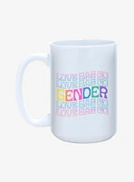 Love Has No Gender Pride Mug 15oz