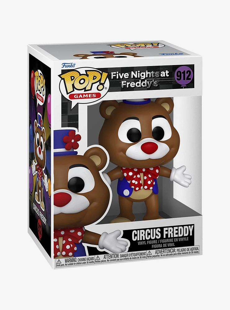 Funko Five Nights At Freddy's Pop! Games Circus Freddy Vinyl Figure