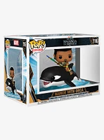 Funko Marvel Black Panther: Wakanda Forever Pop! Rides Namor With Orca Vinyl Bobble-Head