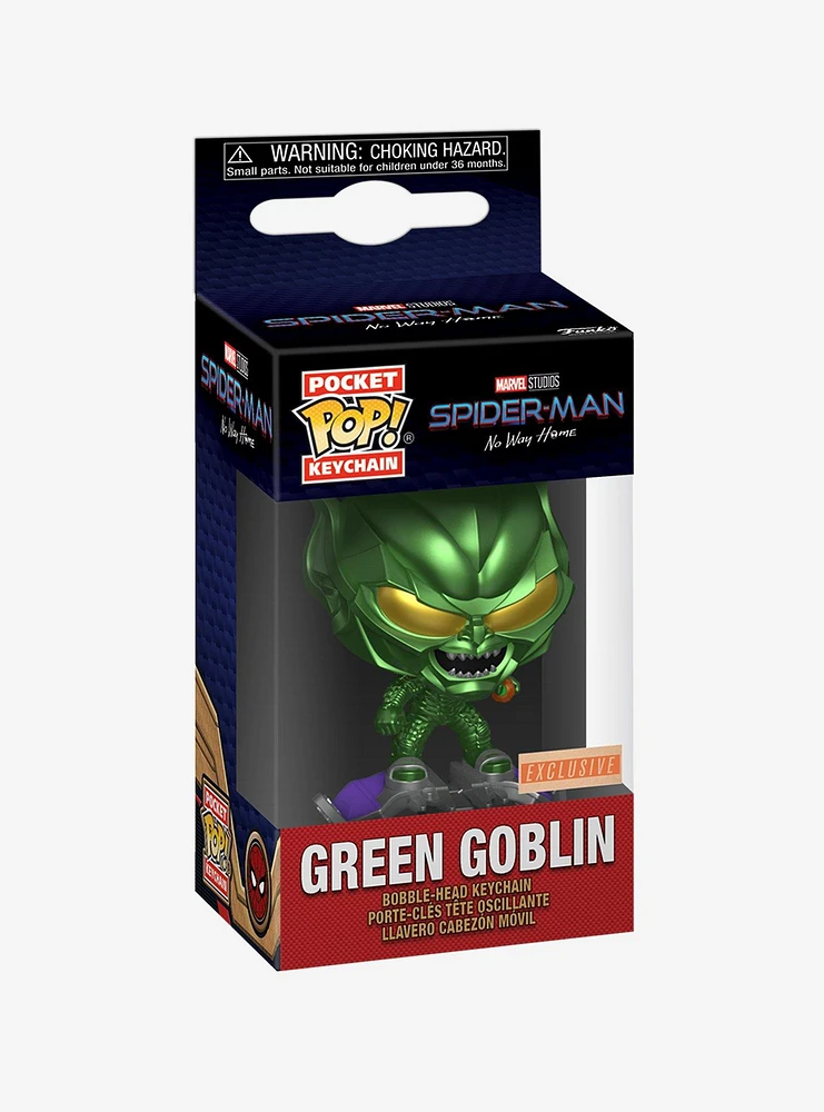 Funko Marvel Spider-Man: No Way Home Pocket Pop! Green Goblin Key Chain