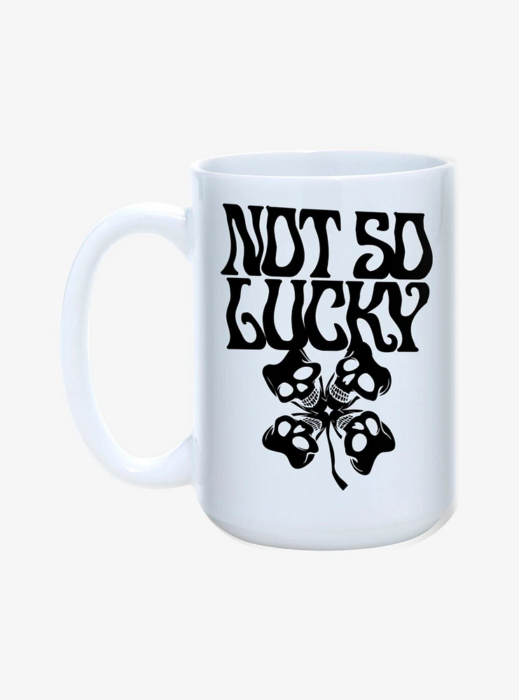 St. Paddy's Not So Lucky Skull Clover Mug 15oz