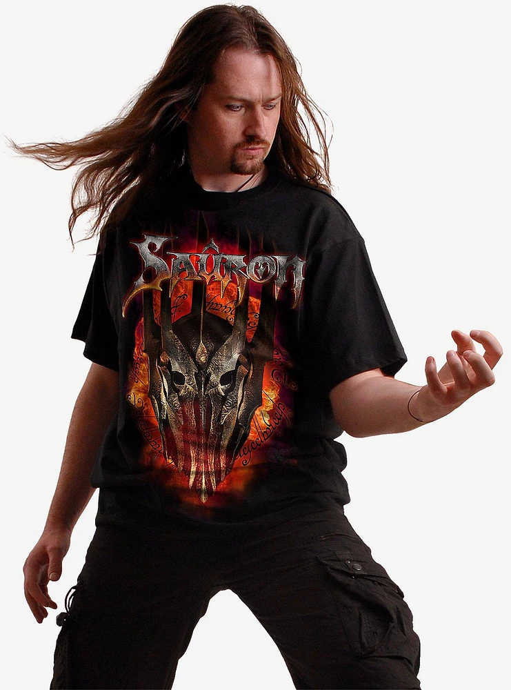 The Lord Of Rings Sauron Metal T-Shirt