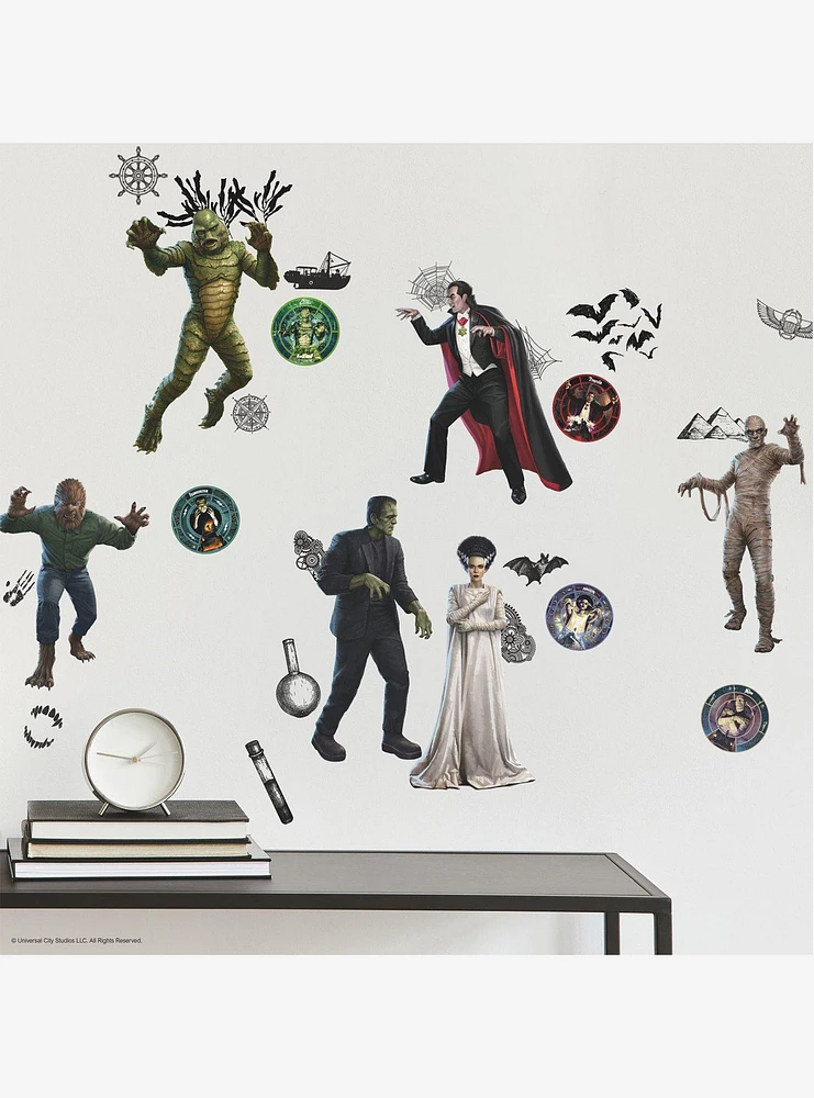 Universal Monsters Classic Monsters Peel & Stick Wall Decals