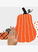 Decorative Pumpkins Peel & Stick Wall Decals