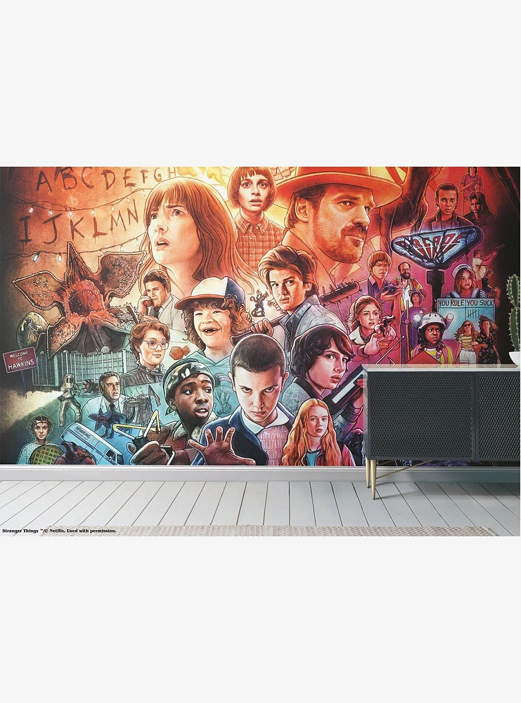 Stranger Things Mural Wallpaper