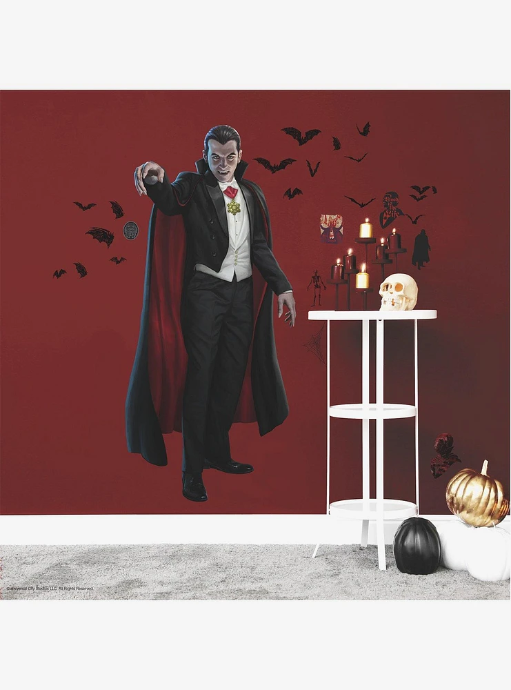 Universal Monsters Dracula Giant Peel & Stick Wall Decals