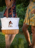 Disney Mickey Mouse NFL Cincinnati Bengals Canvas Willow Basket Tote