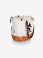 Disney Mickey Mouse NFL Chicago Bears Canvas Willow Basket Tote