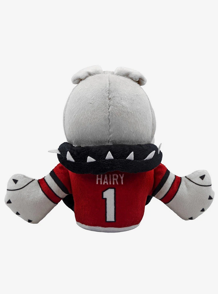 NCAA Georgia Bulldogs Hairy Dawg Mascot 8" Bleacher Creatures Kuricha Sitting Plush