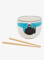 Jujutsu Kaisen Gojo Satoru Ramen Bowl with Chopsticks