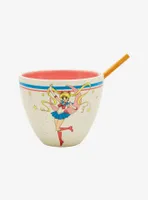 Sailor Moon Pastel Portrait Ramen Bowl with Chopsticks