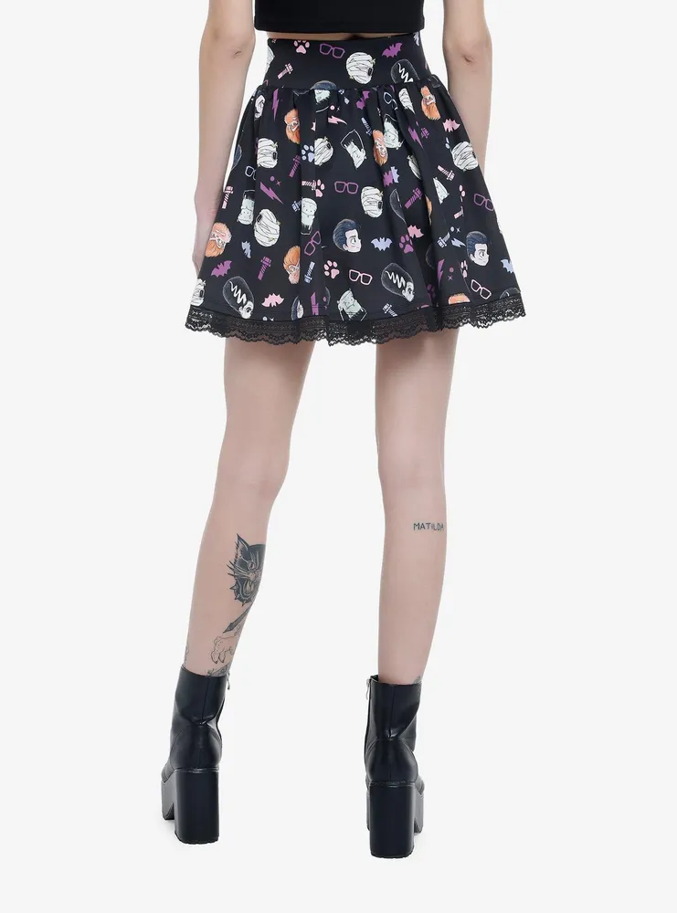 Universal Monsters Chibi Lace-Up Skirt