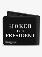 DC Comics Joker Presidential Seal Bifold Wallet