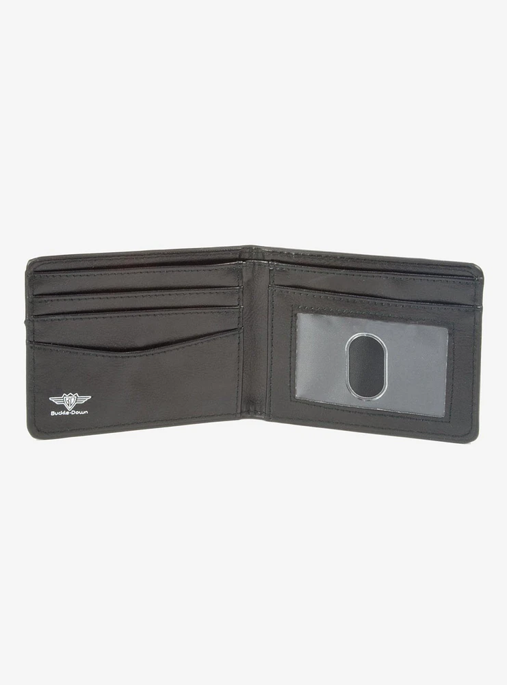 Marvel Hulk Close Up Chest And Back Bifold Wallet