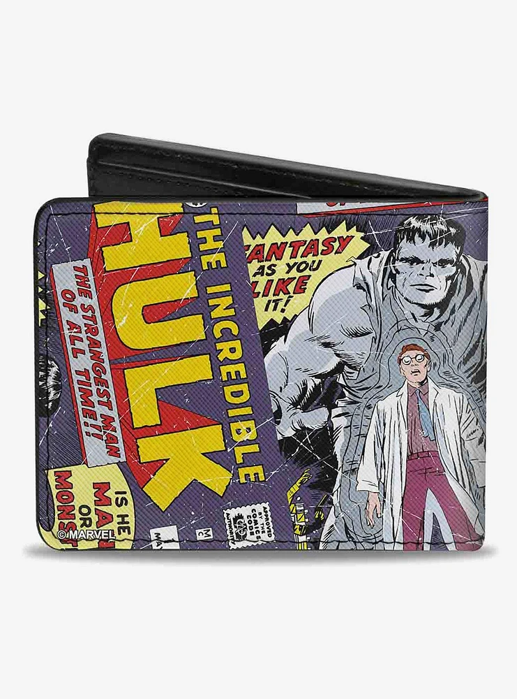 Marvel Hulk The Strangest Man Bifold Wallet