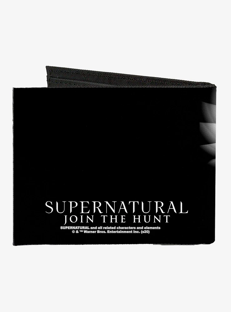 Supernatural Castiel Angel Wings Bifold Wallet