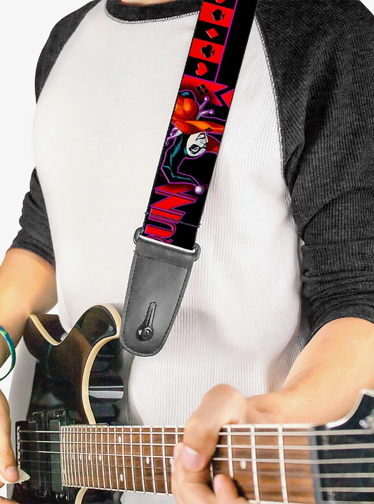 DC Comics Batman Harley Quinn Bomb Guitar Strap