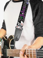 DC Comics Batman Joker Cards Hahahaha Wide Guitar Strap