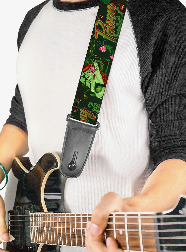 DC Comics Poison Ivy Bombshell Guitar Strap