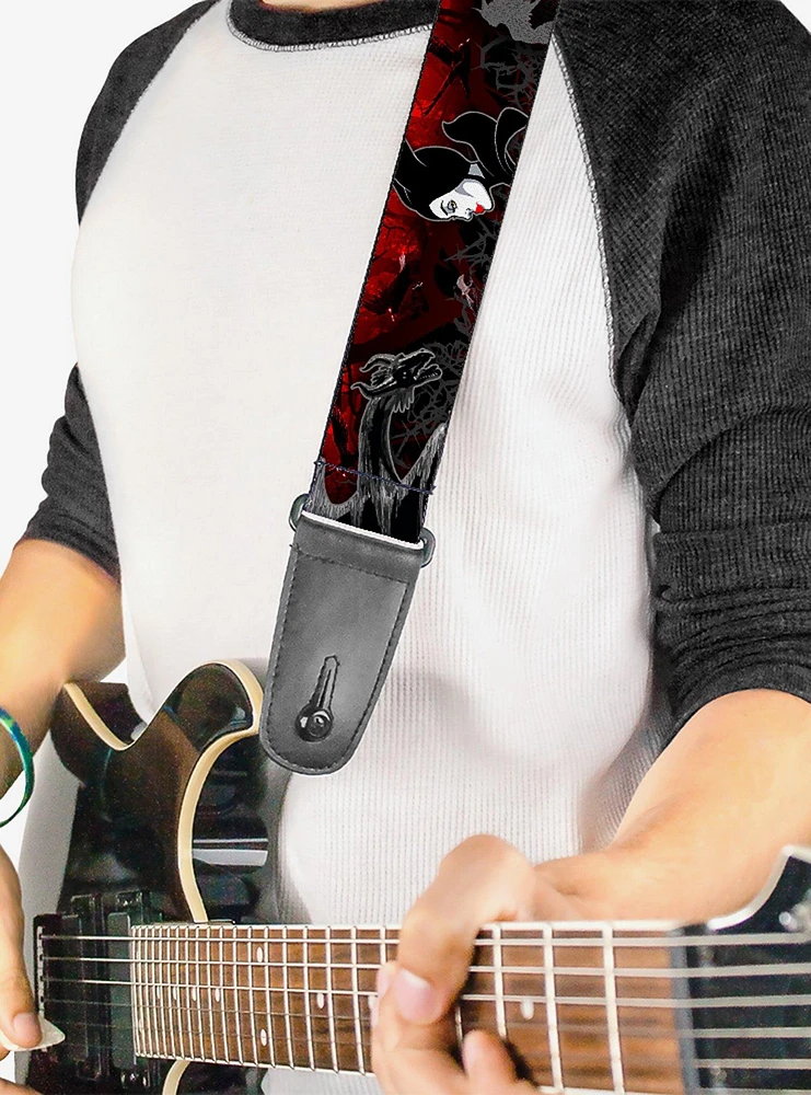 Disney Maleficent Diaval Guitar Strap