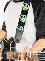 The Nightmare Before Christmas Jack Expression Electric Glow Guitar Strap