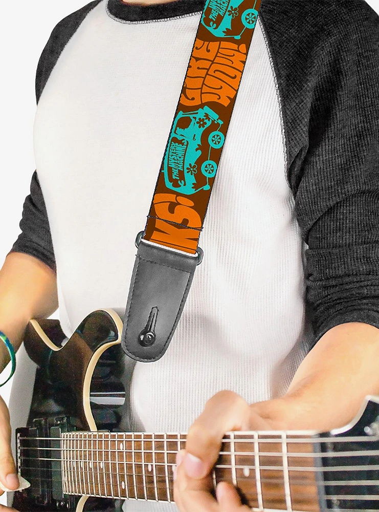 Scooby-Doo Zoinks Like Wow The Mystery Machine Guitar Strap