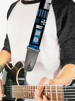 Star Wars R2D2 Bounding Parts Guitar Strap